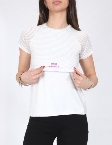 Tricou Zara, alb