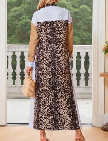 Rochie lunga SHEIN CURVE, mix culori