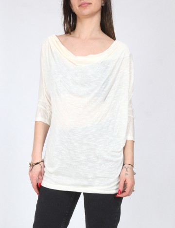 Bluza Bershka, ecru