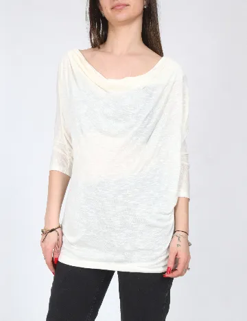Bluza Bershka, ecru