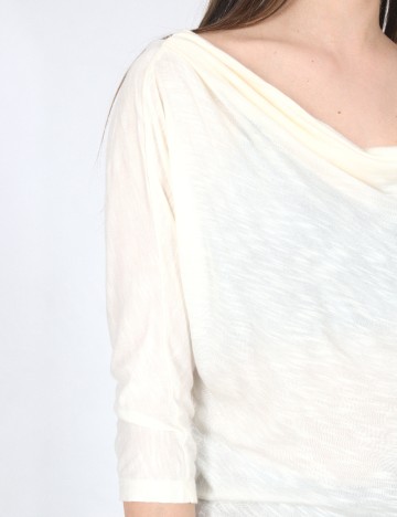 Bluza Bershka, ecru