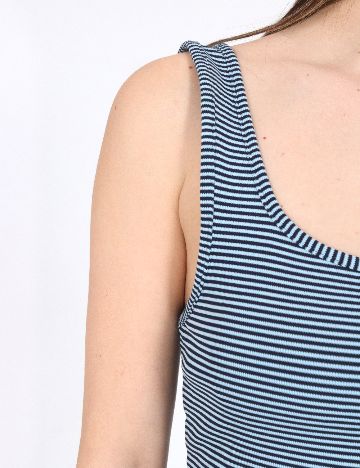 Top Zara, albastru
