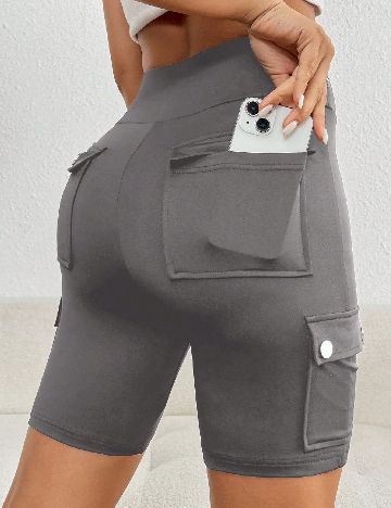 Pantaloni scurti SHEIN, gri