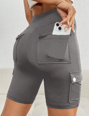 Pantaloni scurti SHEIN, gri