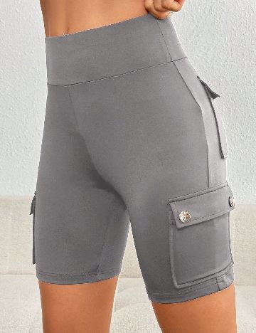 Pantaloni scurti SHEIN, gri