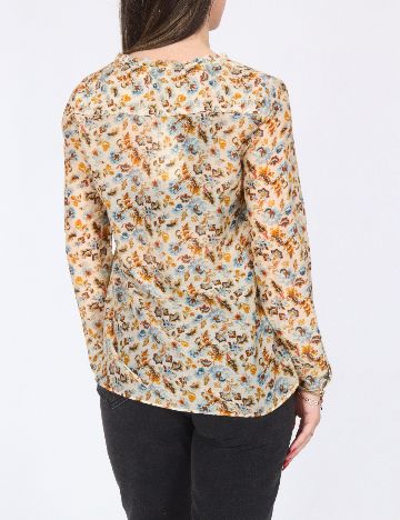 Camasa Zara, crem