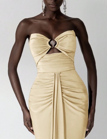 Rochie lunga SHEIN, galben
