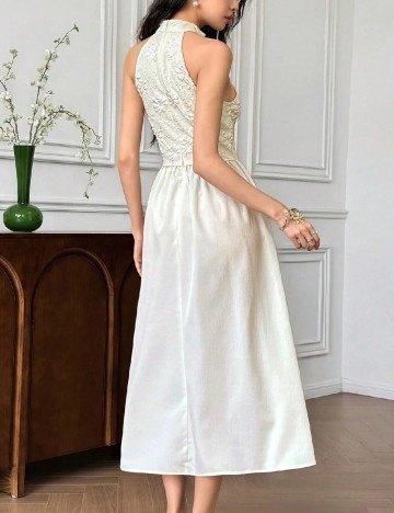 Rochie medie SHEIN, crem