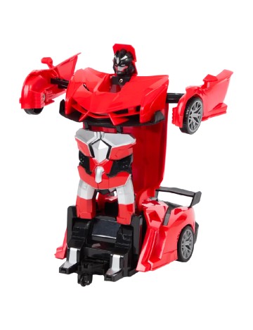 Mașină transformers 2 în 1 ACTION, rosu