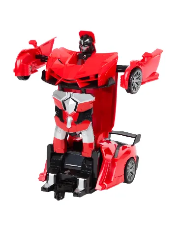 Mașină transformers 2 în 1 ACTION, rosu