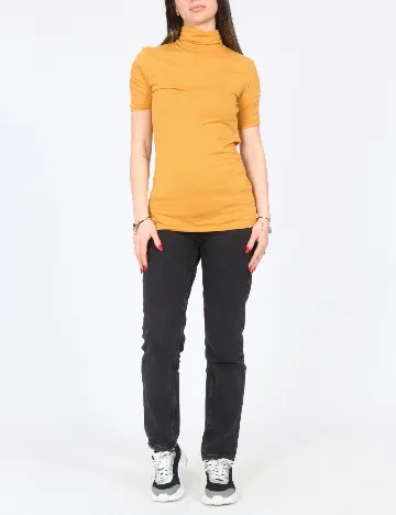 Bluza Bershka, galben mustar