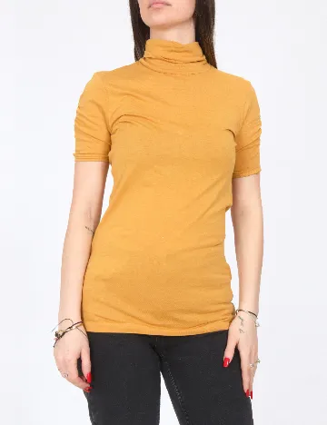 Bluza Bershka, galben mustar