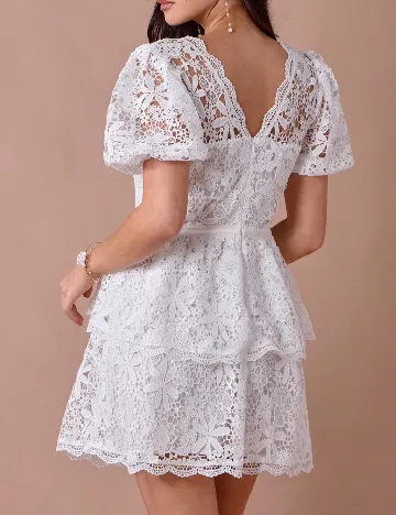 Rochie scurta SHEIN, alb
