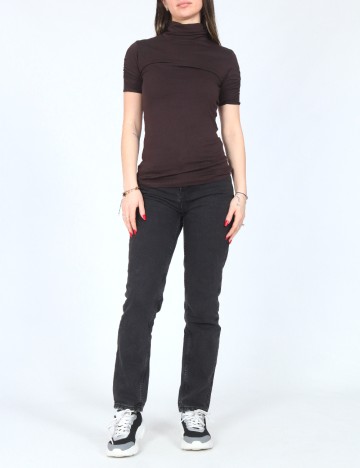 Bluza Bershka, maro inchis