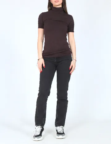 Bluza Bershka, maro inchis