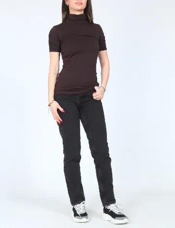 Bluza Bershka, maro inchis