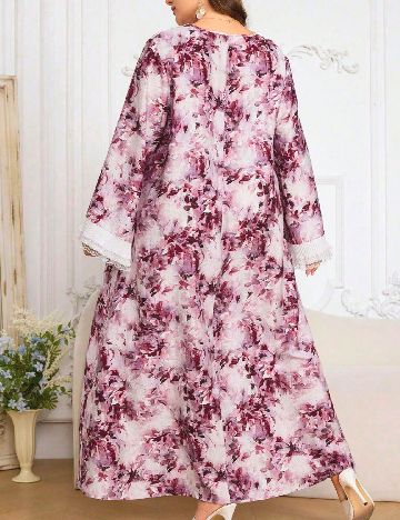 Rochie lunga SHEIN CURVE, roz