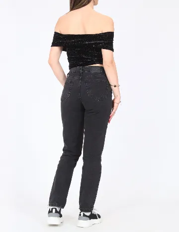Top Bershka, negru