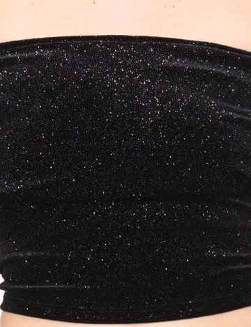 Top Bershka, negru