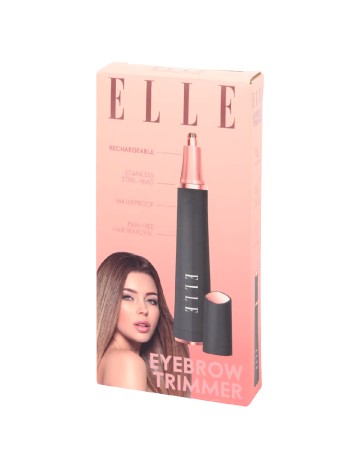 Trimmer pentru sprâncene Elle, negru