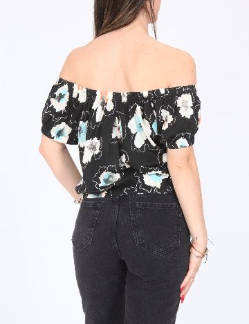 Top Zara, negru