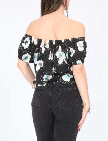 Top Zara, negru