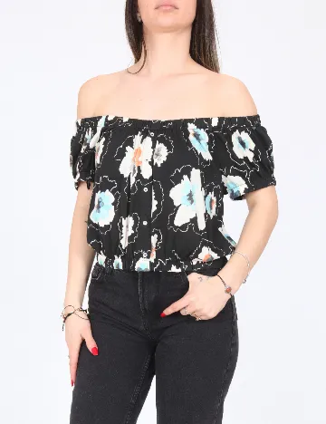 Top Zara, negru