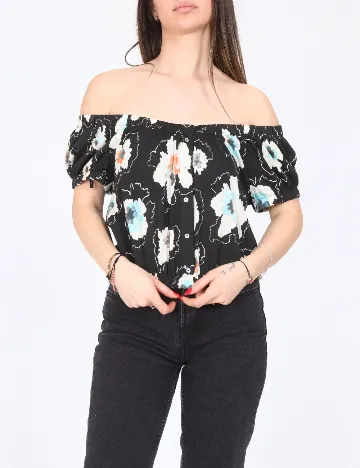 Top Zara, negru