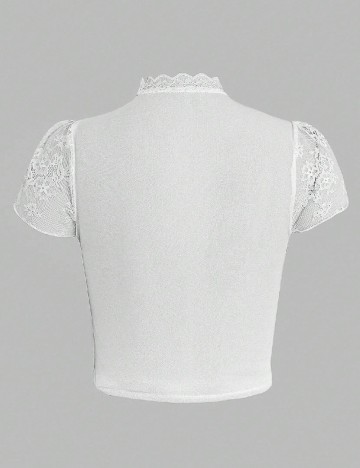 Top SHEIN CURVE, alb