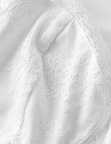 Top SHEIN CURVE, alb