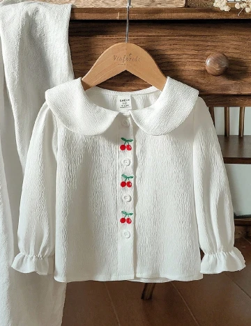 Camasa Shein Kids, alb