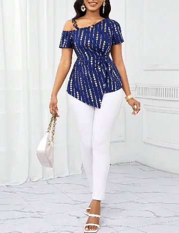 Bluza SHEIN, albastru