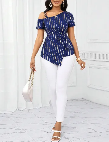 Bluza SHEIN, albastru