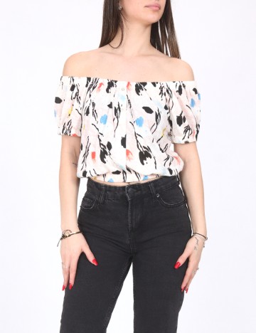 Top Zara, alb