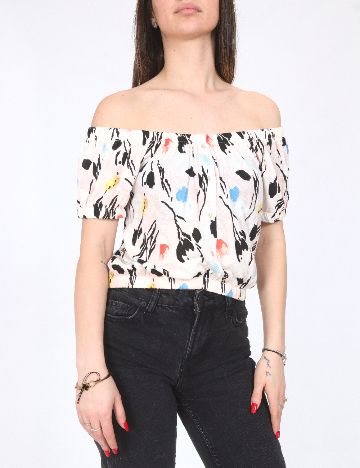 Top Zara, alb