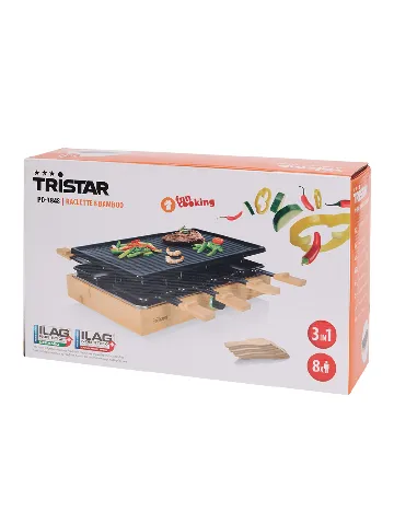 Gratar portabil TRISTAR, negru