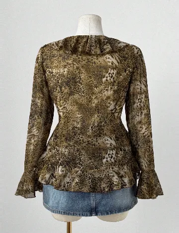 Bluza SHEIN CURVE, animal print