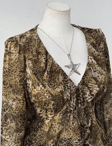 Bluza SHEIN CURVE, animal print