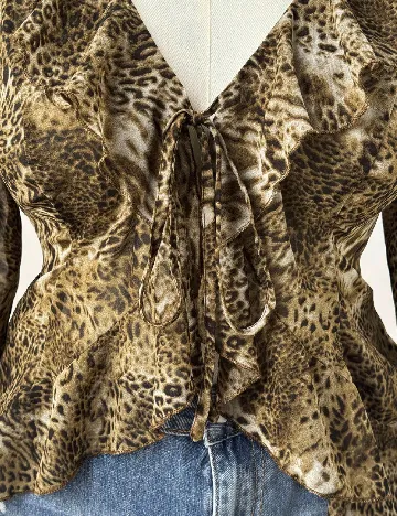 Bluza SHEIN CURVE, animal print