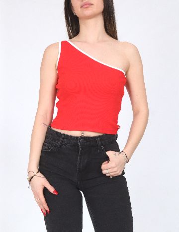 Top Zara, rosu