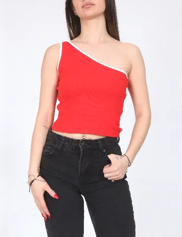 Top Zara, rosu