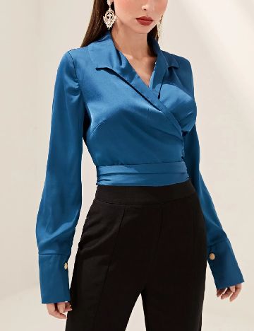 Bluza SHEIN, albastru
