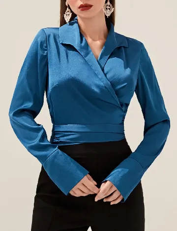 Bluza SHEIN, albastru