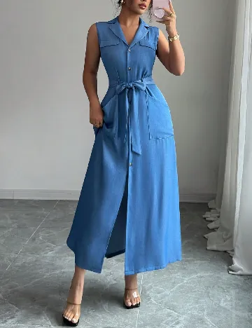 Rochie lunga SHEIN, albastru