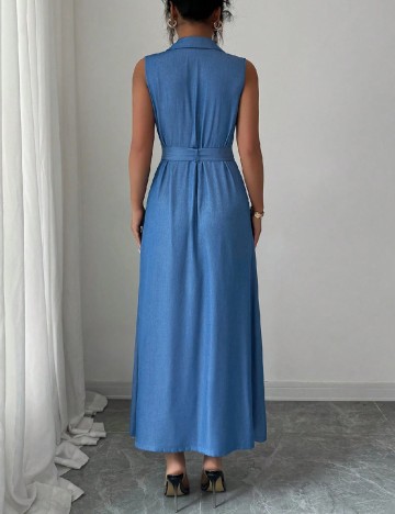 Rochie lunga SHEIN, albastru