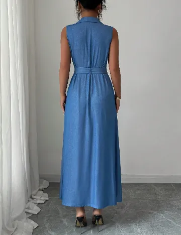 Rochie lunga SHEIN, albastru
