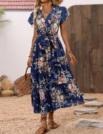 Rochie medie SHEIN, albastru