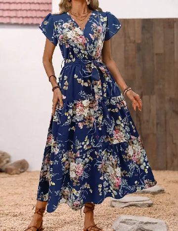 Rochie medie SHEIN, albastru