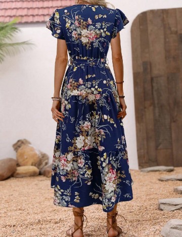 Rochie medie SHEIN, albastru