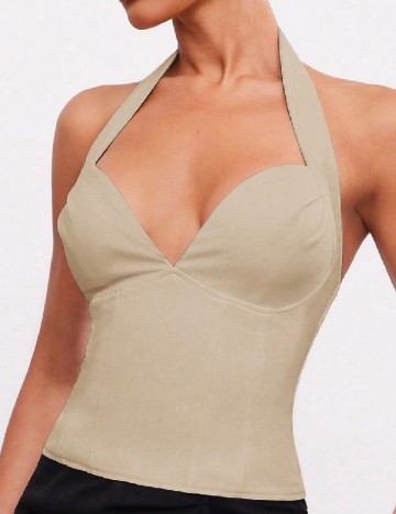 Top SHEIN, bej